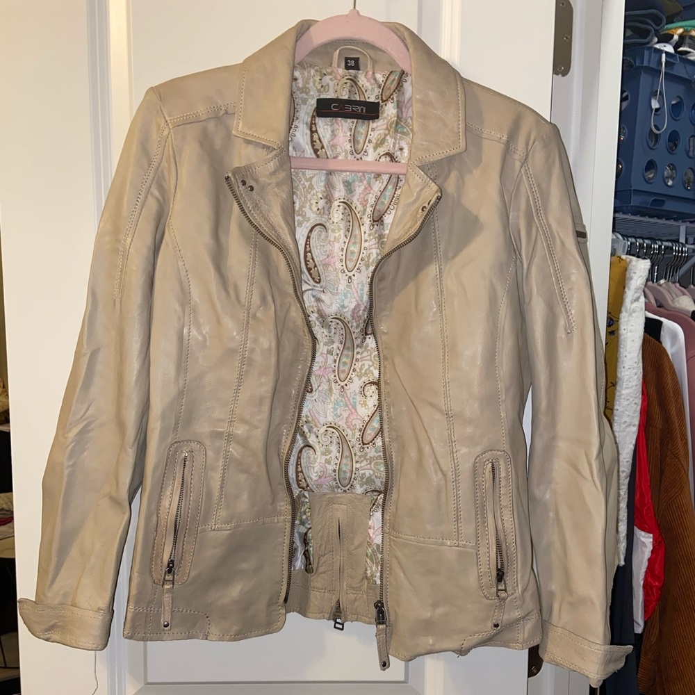 Authentic Cabrini Leather Jacket - Picture 9 of 14